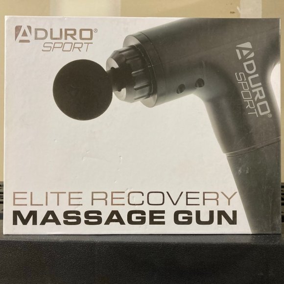 Aduro Elite Recovery Massage Gun Deep Tissue Handheld Massager - Black - Picture 2 of 6